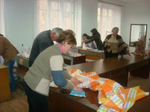 26--Mrs.-Sardarian-principal-of-Maralik-VHS-making-inspections-of-the-new-sewing-and-designing-workshop-